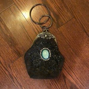 Beaded evening bag